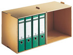 Архивная коробка для папок-файлов, 2 секции, А4