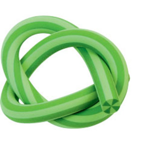 Ластик гнущийся, диаметр 1 см, длина 33 см, зеленый (24)
