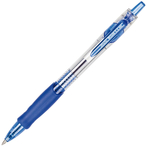Ручка гелевая автоматическая Attache синяя (толщина линии 0.5 мм)