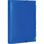 Папка короб на резинке ATTACHE,синий 40 мм, 318/045