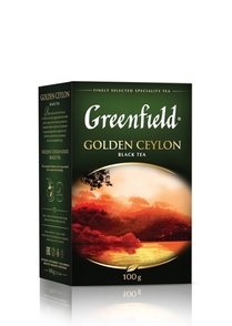 Чай ГРИНФИЛД Голден Цейлон 100г.чай лист.черн.(133554)