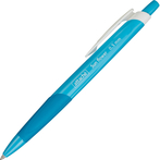Ручка шариковая Attache Sun Flower,синий корпус,цвет чернил-синий, автоматическая