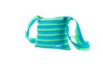 Сумка Medium Shoulder Bag, цвет голубой/салатовый