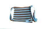Сумка Medium Shoulder Bag, цвет голубой/коричневый