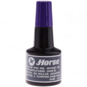 Штемпельная краска Horse, 30мл, фиолетовая