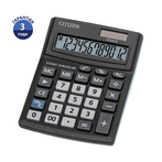 Калькулятор настольный Citizen Business Line CDB1201-BK, 12 разрядов, двойное питание, 155*205*35мм, черный