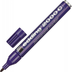 Маркер перманентный Edding фиолетовый (толщина линии 1,5-3 мм) круглый наконечник металлический корпус