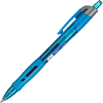 Ручка гелевая автоматическая Deli Arris диаметр шарика 0,5мм рез манж синяя